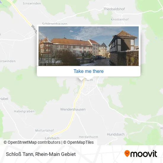 Карта Schloß Tann