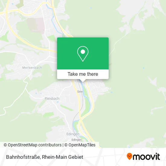 Карта Bahnhofstraße