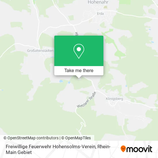 Карта Freiwillige Feuerwehr Hohensolms-Verein