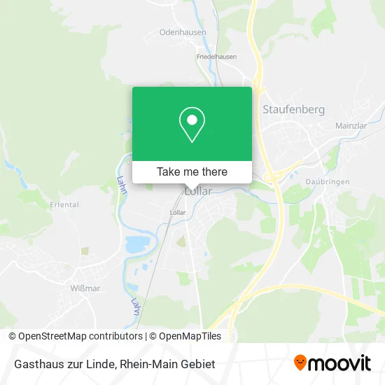 Карта Gasthaus zur Linde