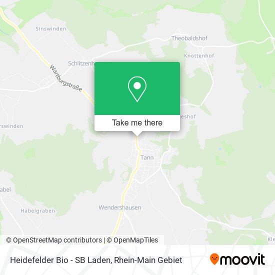 Heidefelder Bio - SB Laden map