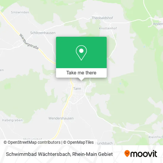 Карта Schwimmbad Wächtersbach