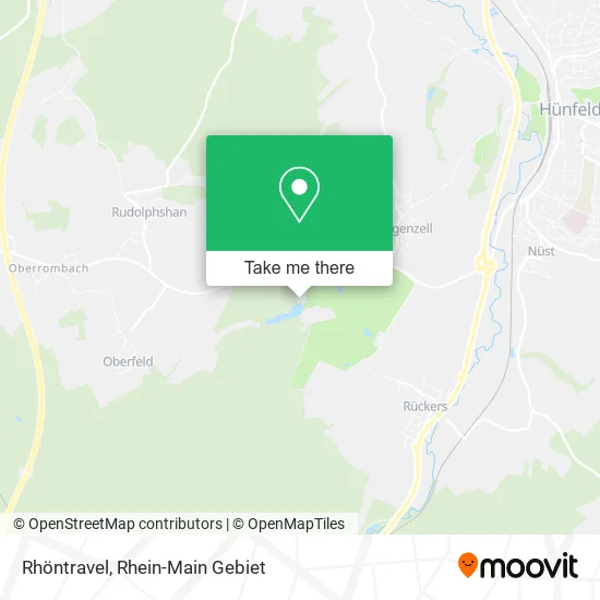 Карта Rhöntravel