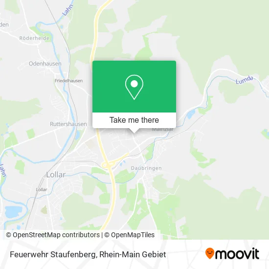 Карта Feuerwehr Staufenberg