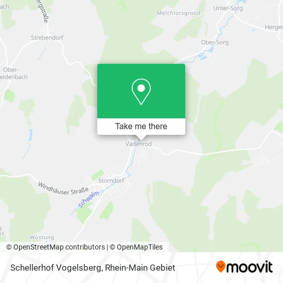 Карта Schellerhof Vogelsberg
