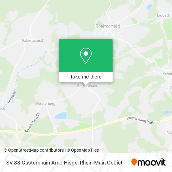 SV 88 Gusternhain Arno Hisge map
