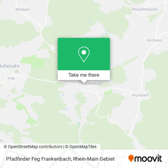 Pfadfinder Feg Frankenbach map