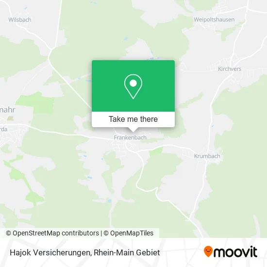 Карта Hajok Versicherungen