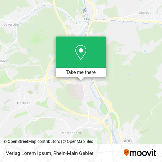 Карта Verlag Lorem Ipsum