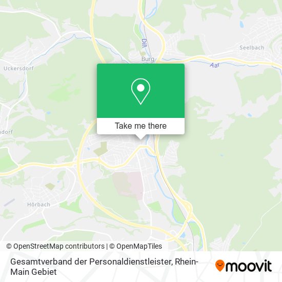 Gesamtverband der Personaldienstleister map