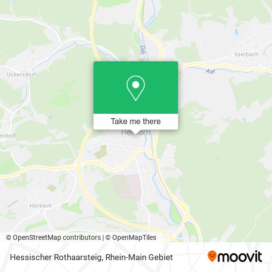 Карта Hessischer Rothaarsteig