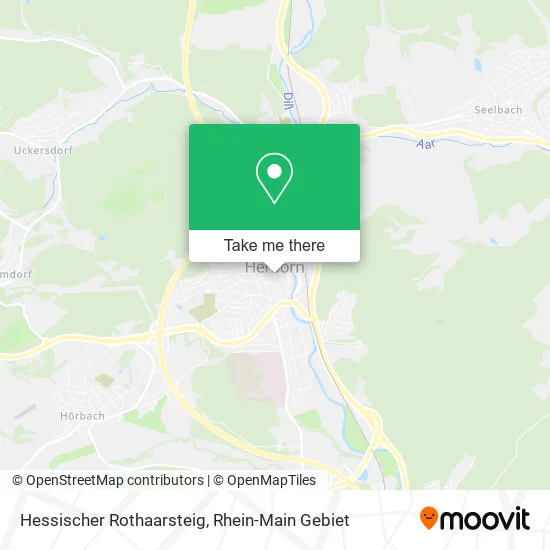 Карта Hessischer Rothaarsteig