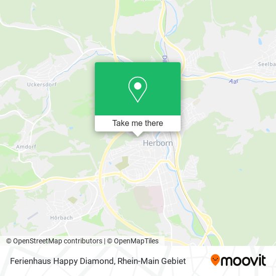 Ferienhaus Happy Diamond map
