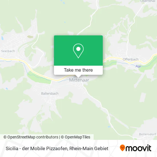 Карта Sicilia - der Mobile Pizzaofen