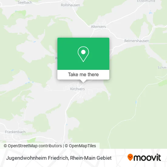 Карта Jugendwohnheim Friedrich