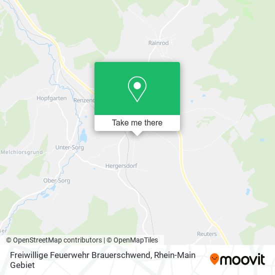 Freiwillige Feuerwehr Brauerschwend map