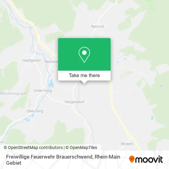Карта Freiwillige Feuerwehr Brauerschwend