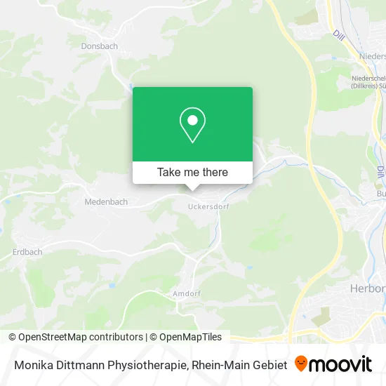 Карта Monika Dittmann Physiotherapie