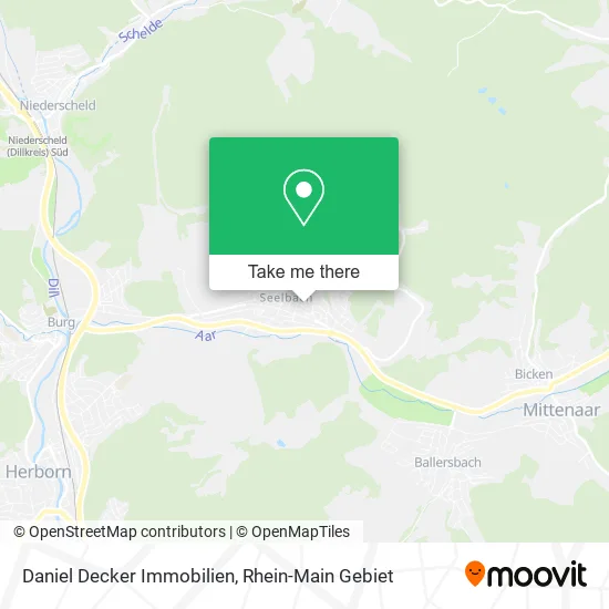 Карта Daniel Decker Immobilien