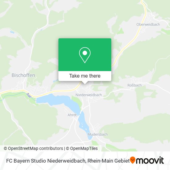 FC Bayern Studio Niederweidbach map