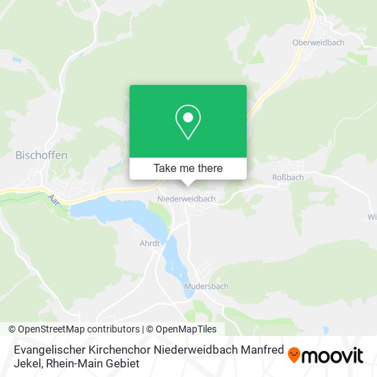 Evangelischer Kirchenchor Niederweidbach Manfred Jekel map
