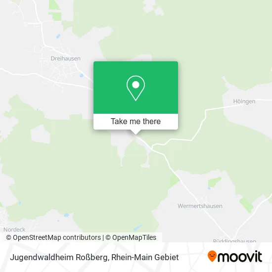 Карта Jugendwaldheim Roßberg