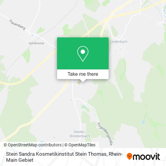 Stein Sandra Kosmetikinstitut Stein Thomas map