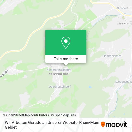 Wir Arbeiten Gerade an Unserer Website map
