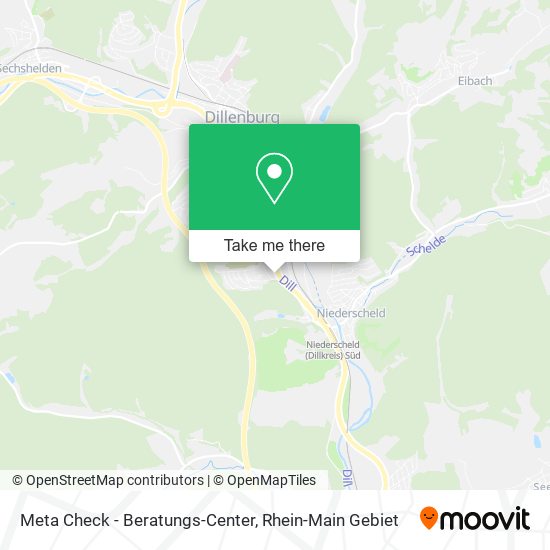 Meta Check - Beratungs-Center map