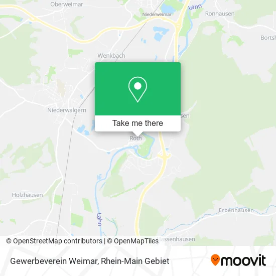 Карта Gewerbeverein Weimar