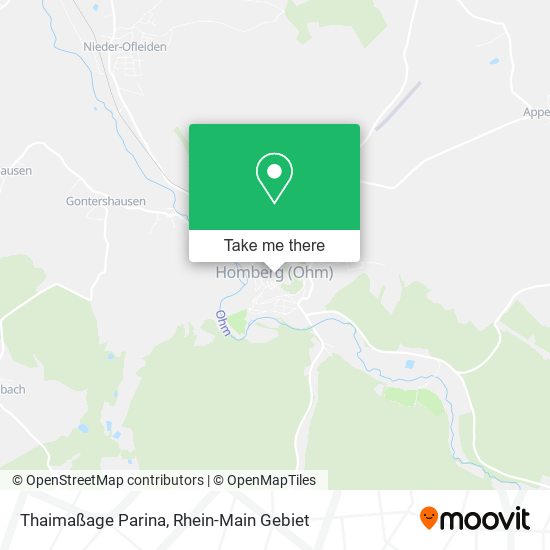 Карта Thaimaßage Parina