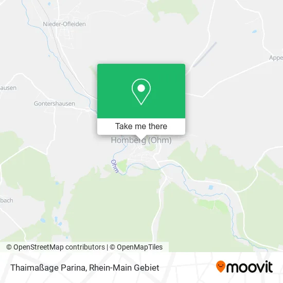 Карта Thaimaßage Parina