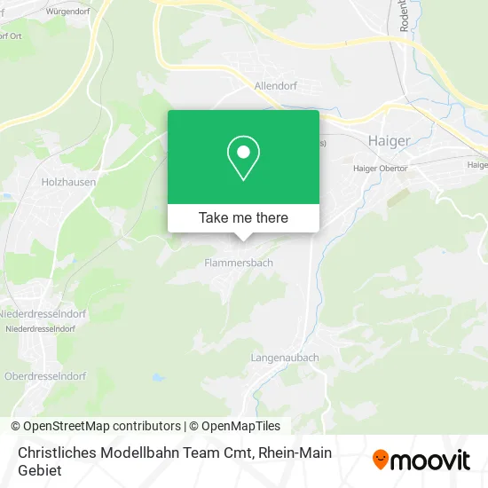 Карта Christliches Modellbahn Team Cmt