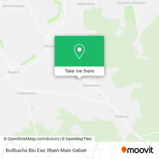 Карта Bollbachs Bio Eier