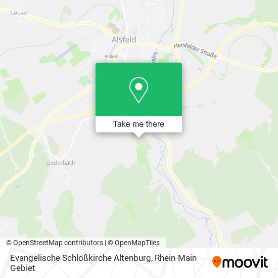Evangelische Schloßkirche Altenburg map