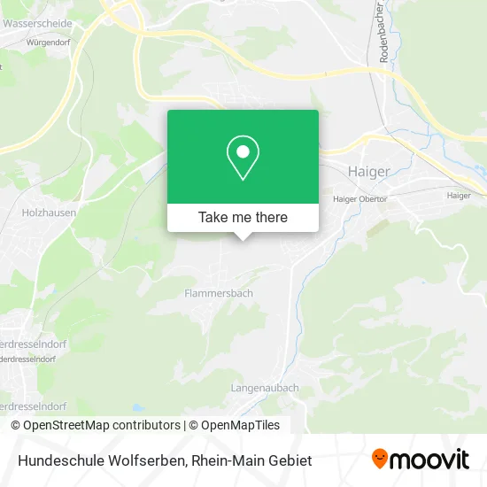 Карта Hundeschule Wolfserben