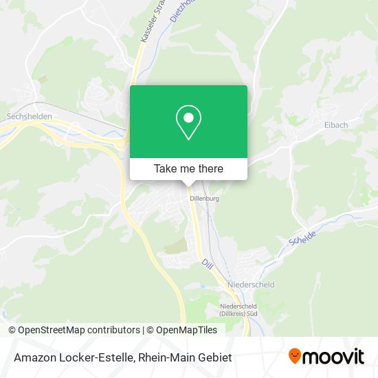 Amazon Locker-Estelle map