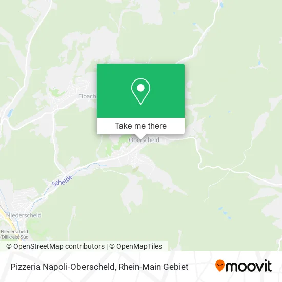 Карта Pizzeria Napoli-Oberscheld