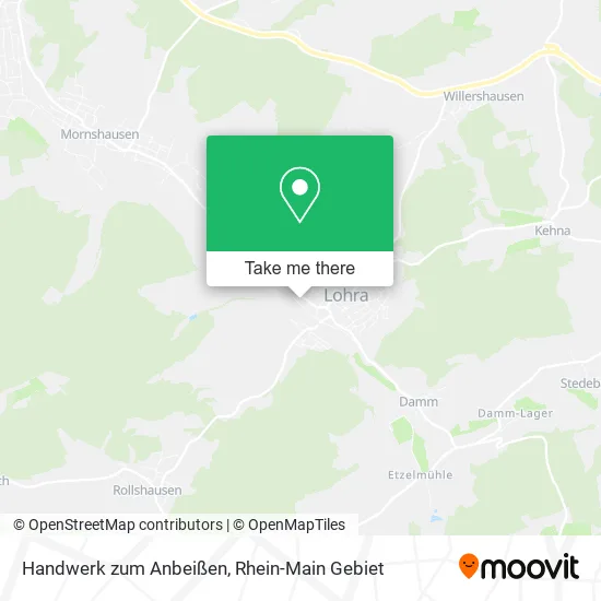 Карта Handwerk zum Anbeißen