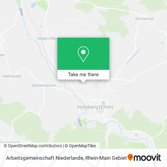 Карта Arbeitsgemeinschaft Niederlande