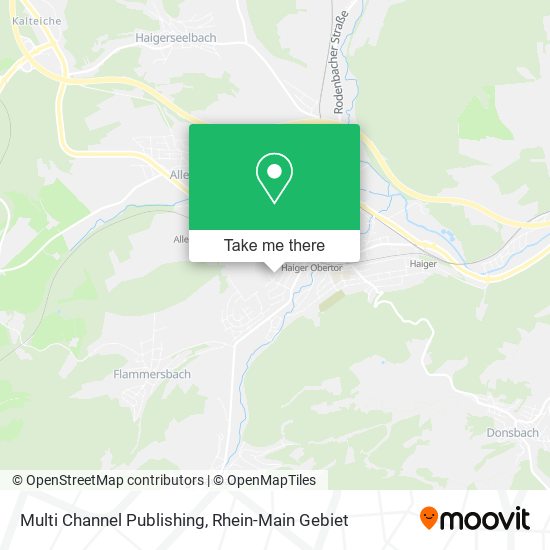 Multi Channel Publishing map