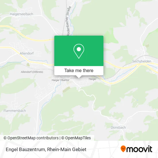 Карта Engel Bauzentrum