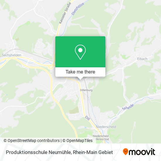 Produktionsschule Neumühle map