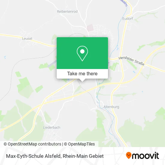 Карта Max-Eyth-Schule Alsfeld