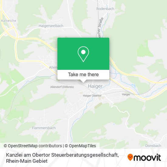 Kanzlei am Obertor Steuerberatungsgesellschaft map