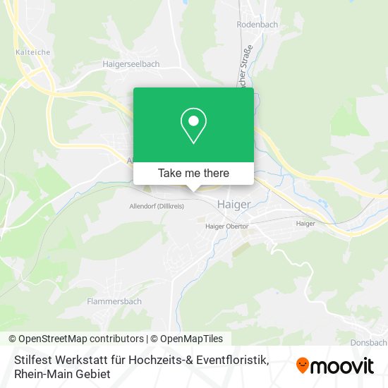 Stilfest Werkstatt für Hochzeits-& Eventfloristik map