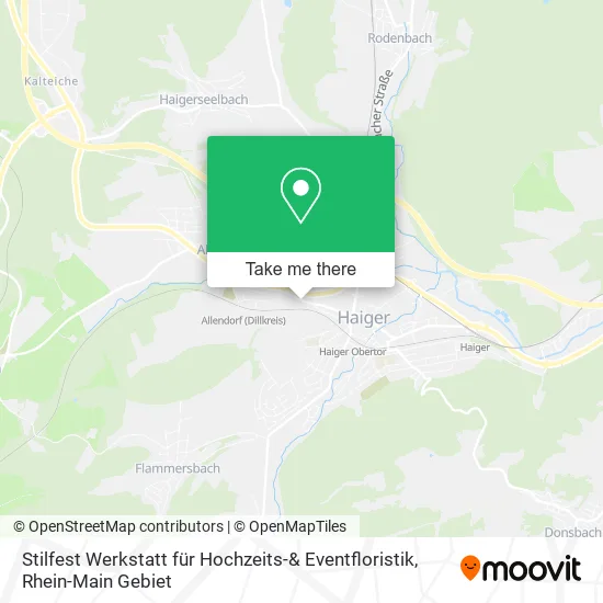 Карта Stilfest Werkstatt für Hochzeits-& Eventfloristik