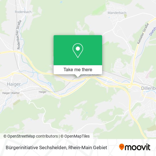 Bürgerinitiative Sechshelden map