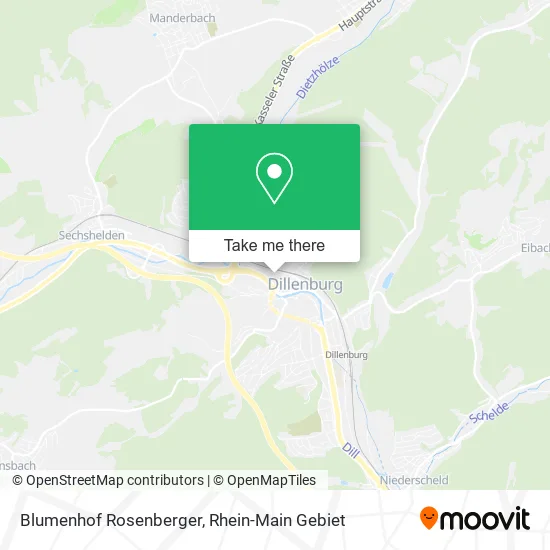 Карта Blumenhof Rosenberger