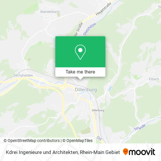 Карта Kdrei Ingenieure und Architekten